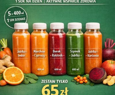 Zestaw 5 soków